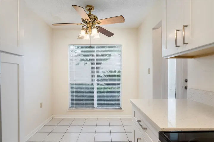 Breakfast nook.