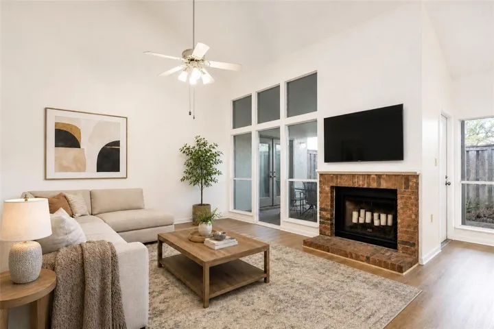 Virtually staged Great Room