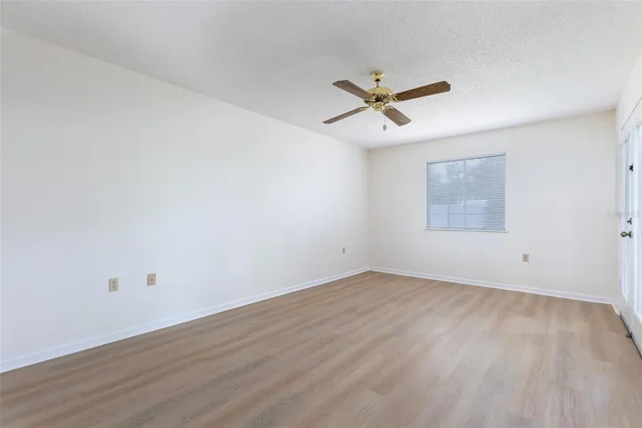 Primary Bedroom with fresh paint!