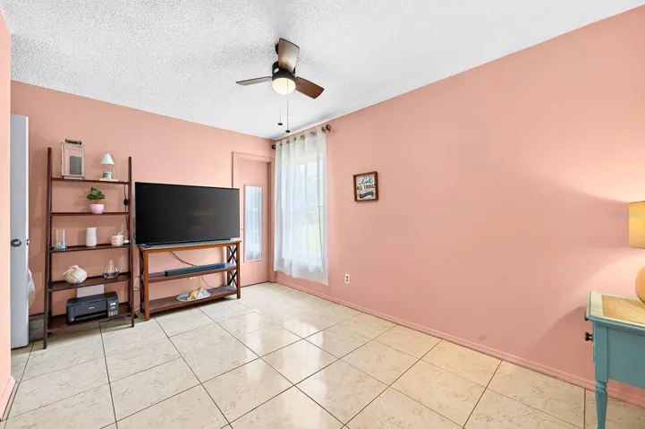 The second Bedroom is spacious and boasts two closets of its own, including a WALK-IN CLOSET.