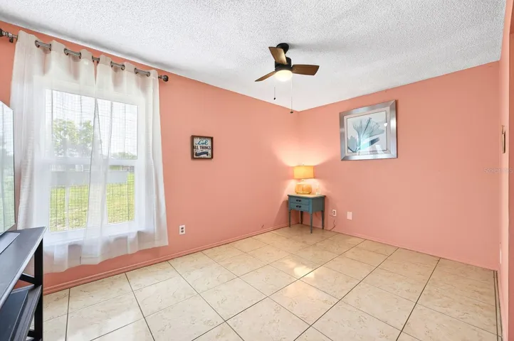 The second Bedroom is spacious and boasts two closets of its own, including a WALK-IN CLOSET.