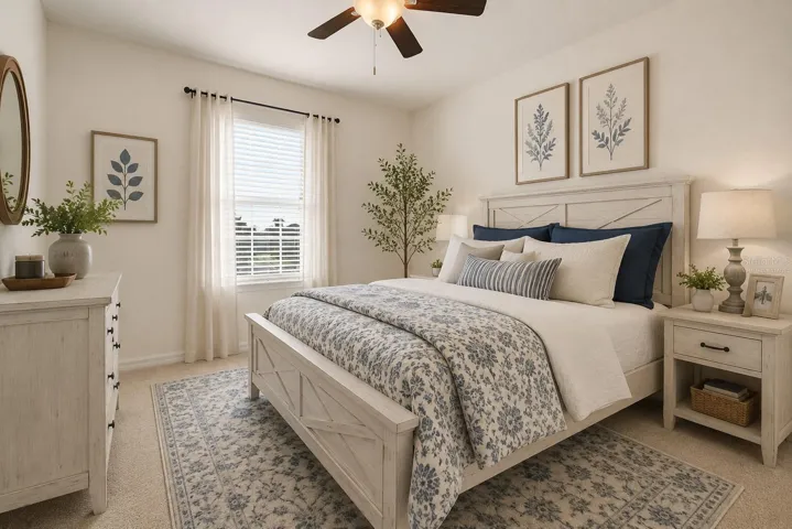 Bedroom 4 (virtually staged)