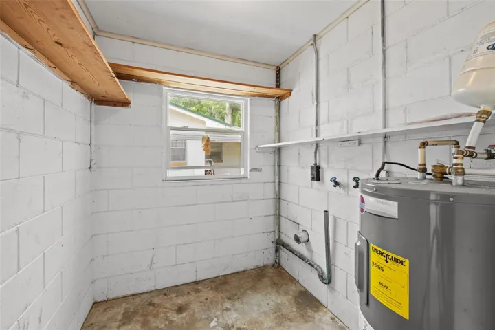 Unit 2 (2 Bedroom 1 Bathroom) - washer and dryer hook up and storage room