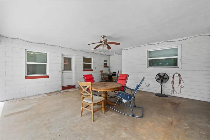 Unit 1 (3 Bedroom, 2 Bathroom Unit) - 2 Car Carport or covered porch area