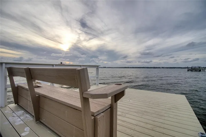 Come sit on the dock of the bay and watch the tide roll away.