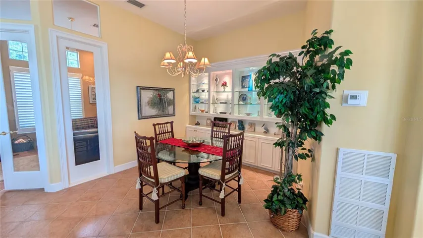 Dining area, den/office