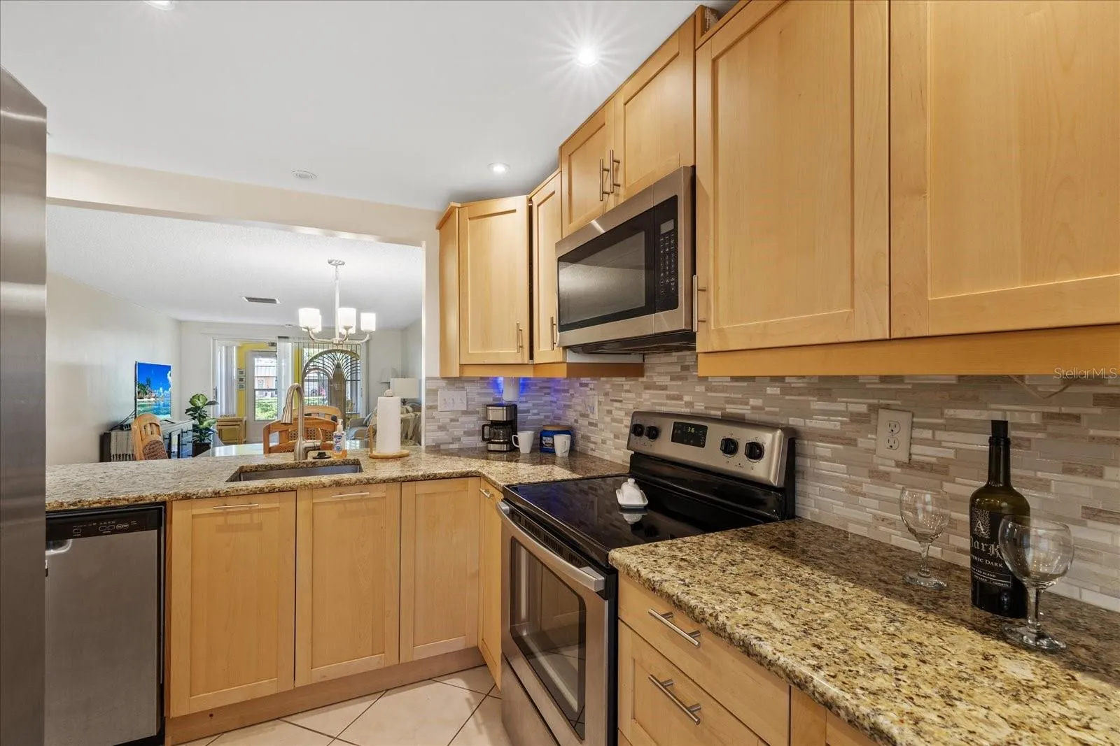 Large countertop space