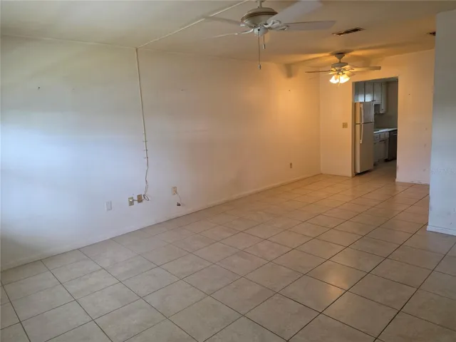 Living Room and Dining Room