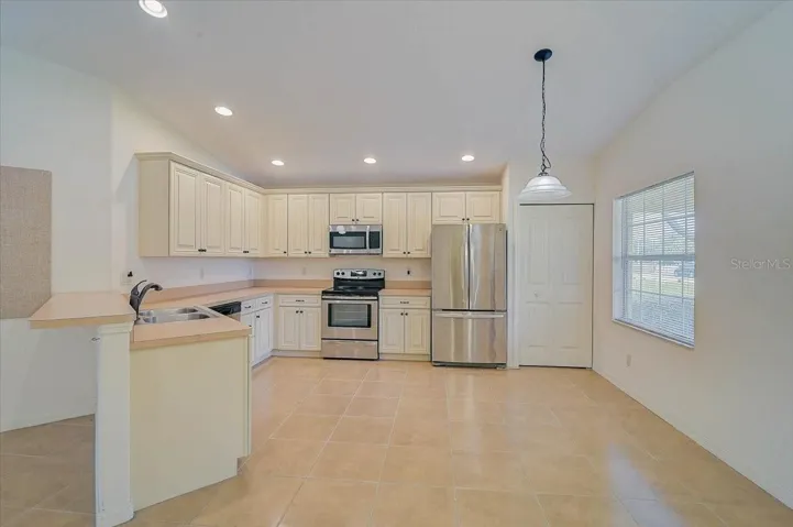 Plenty of storage with extra pantry