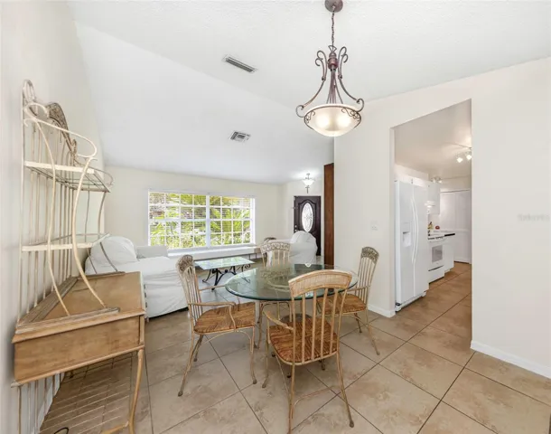 formal dining area