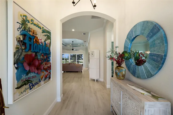 Inviting foyer