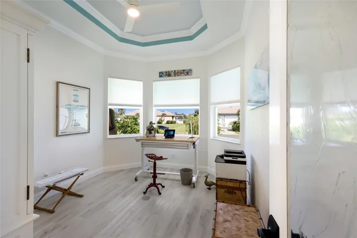 Bonus room as office