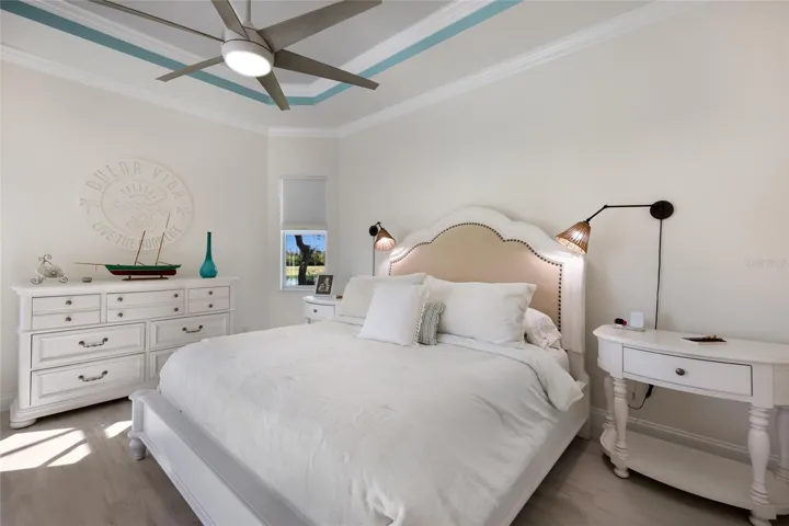 Primary bedroom suite