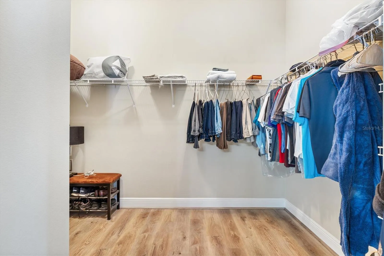PRIMARY BEDROOM WALK IN CLOSET