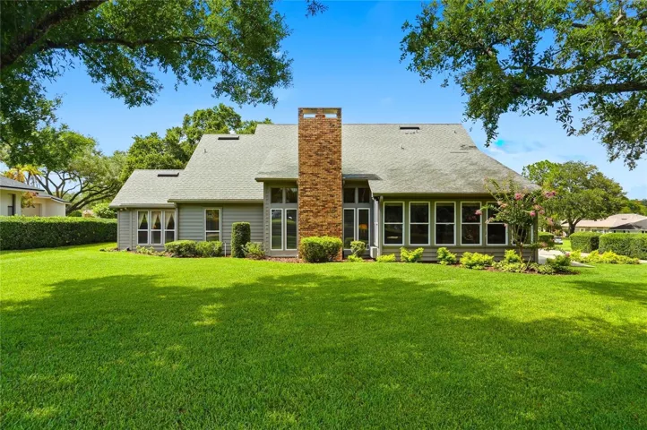 Rear View of the Home