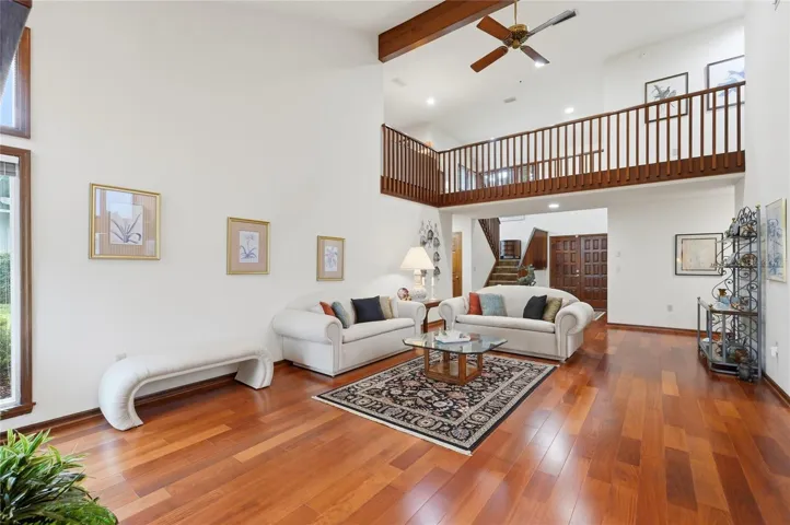 Cat Walk from Loft Area to the Two Upstairs Bedrooms.