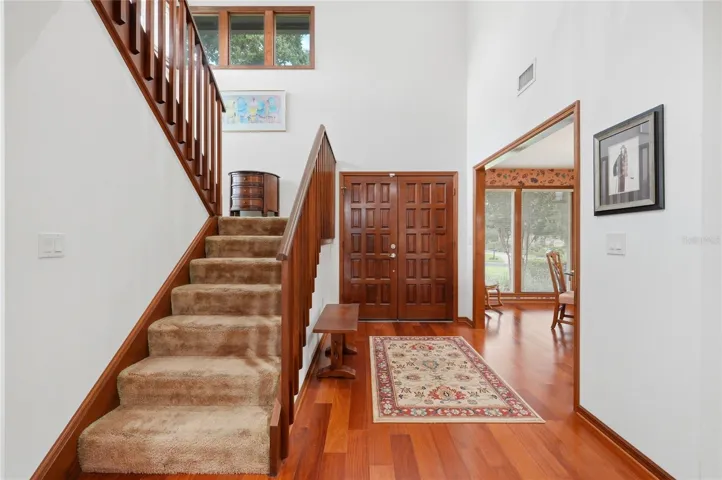 Split Staircase to Second Floor