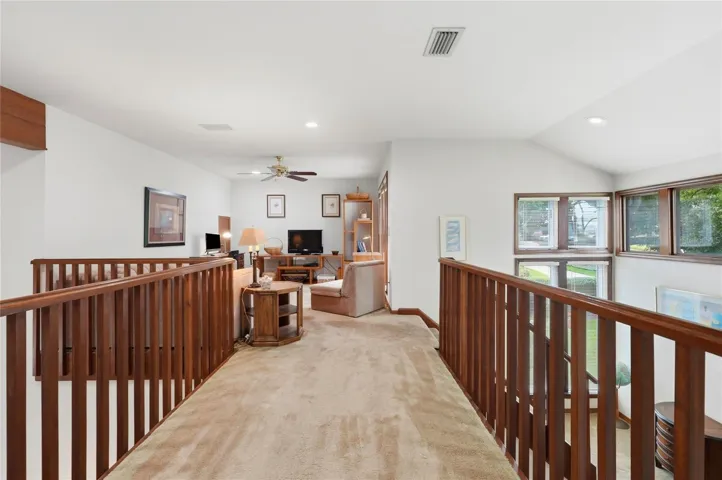 Cat Walk separating 2nd and 3rd Bedroom from the Loft Area
