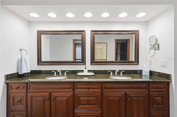 Dual Sink Vanity Primary Bath