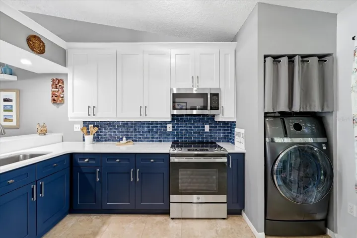 New washer/dryer combo.
