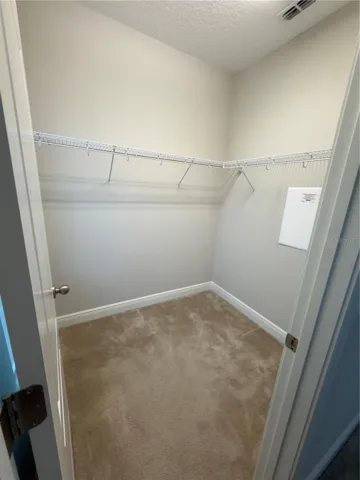 Primary walk-in closet
