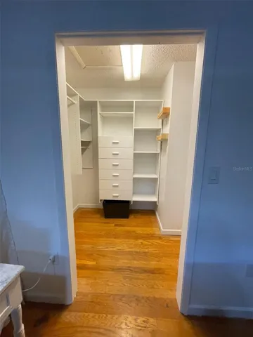 Primary walk in closet