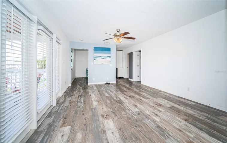 Looking from LR/DR to Kitchen