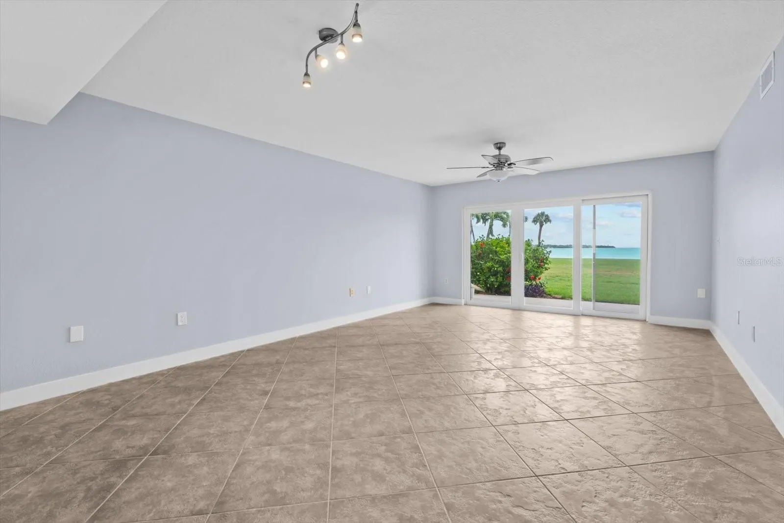 As you enter the open living space