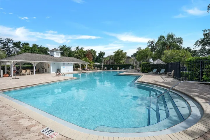 Private community pool for FishHawk Ridge