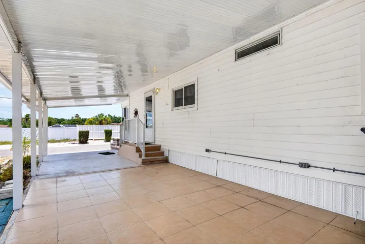 Large Carport area