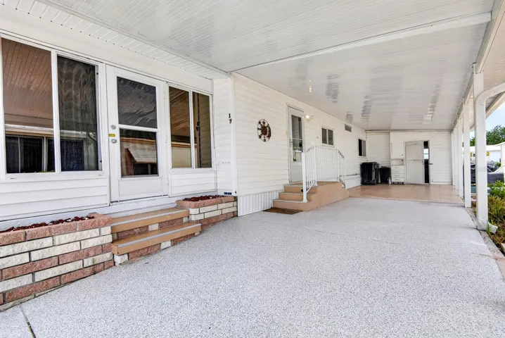 large carport area