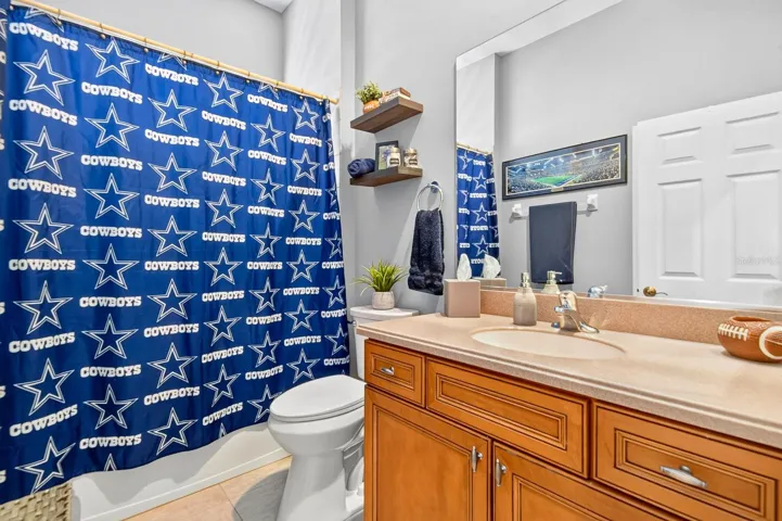Second full Guestbath and shower upstairs