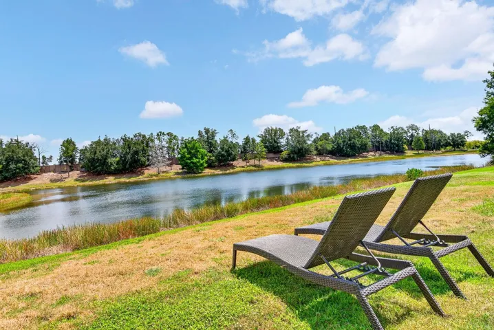Sit outside by your private water view