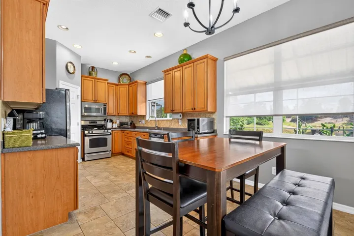 Gorgeous kitchen with tons of cabinets and storage