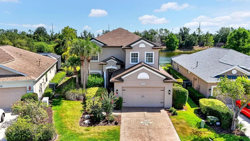 Aerial view facing front