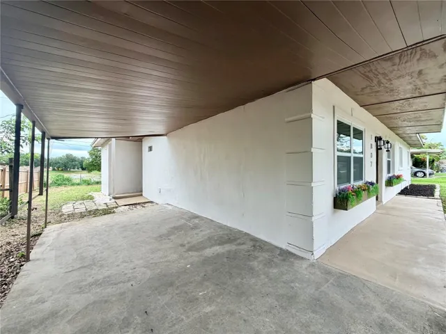 Exterior Carport/Covered Patio