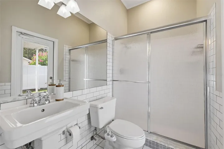 Pool bathroom