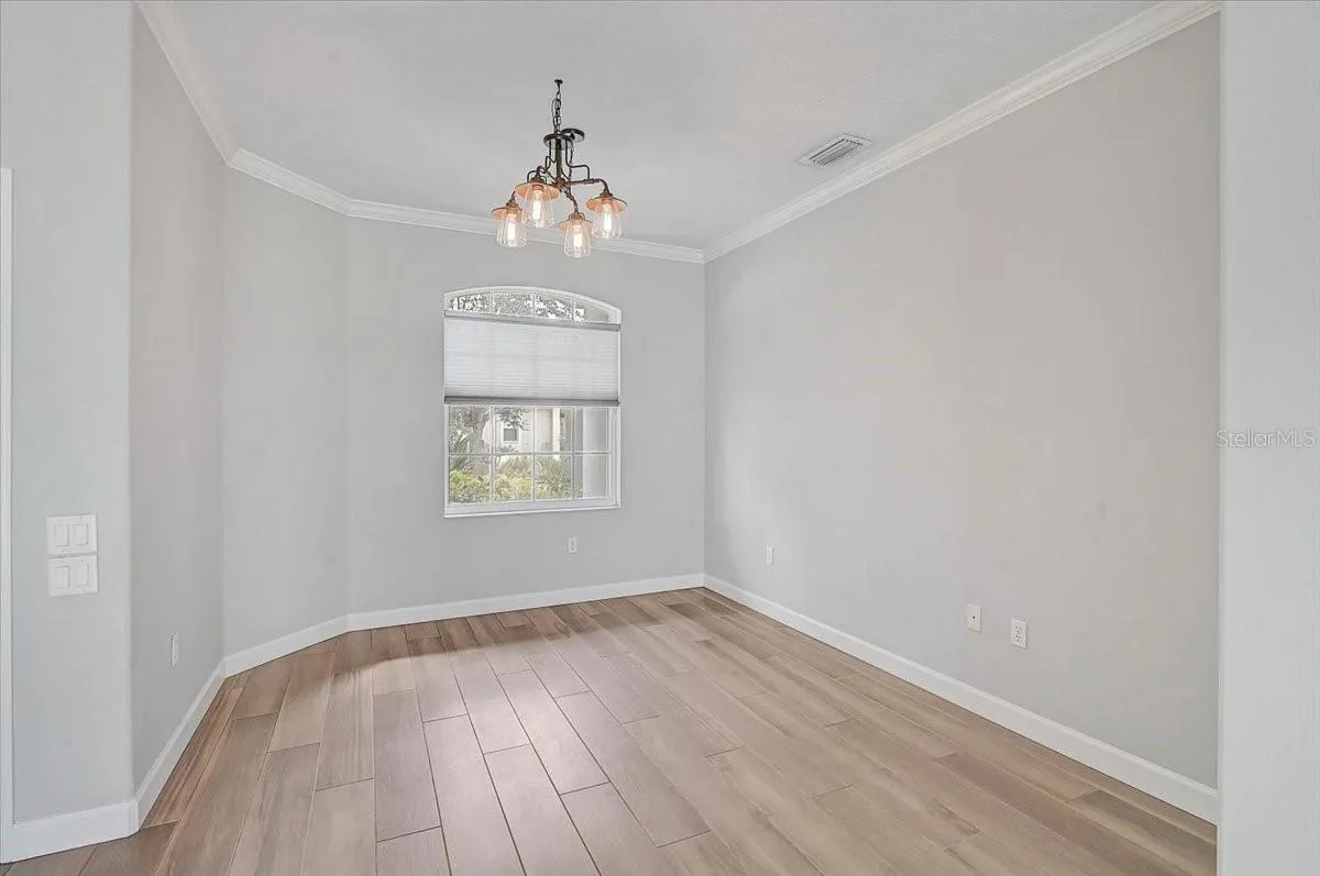Formal dining area, front door is just to the left