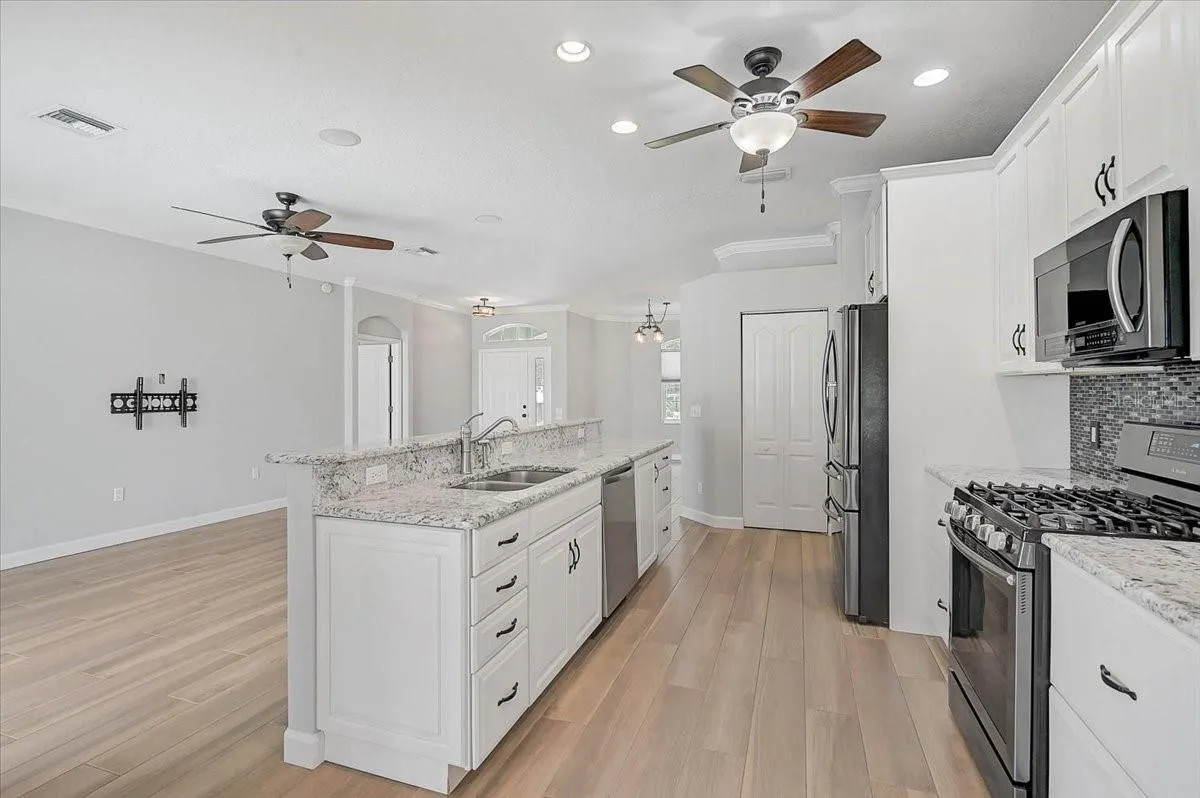 Another view of the kitchen
