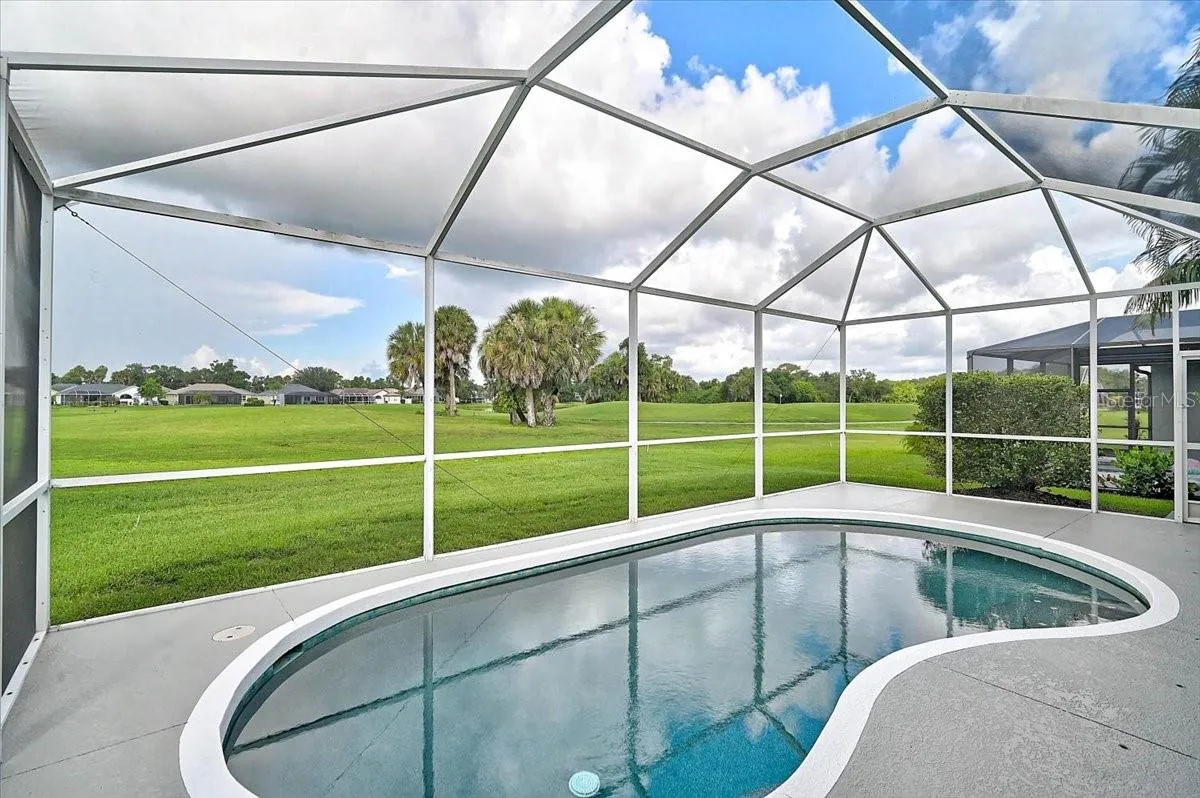 View from pool area