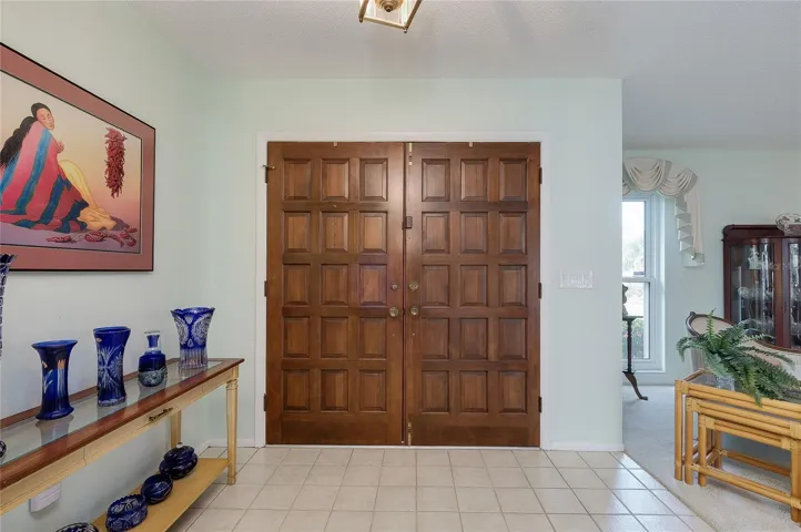 Entry door