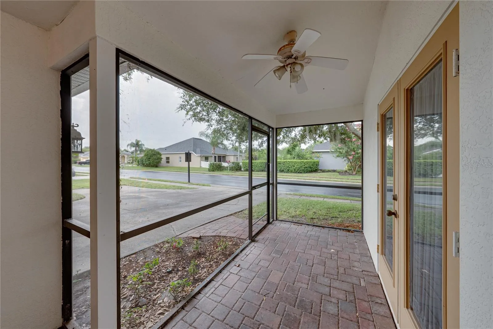 Garage to breezeway entrance