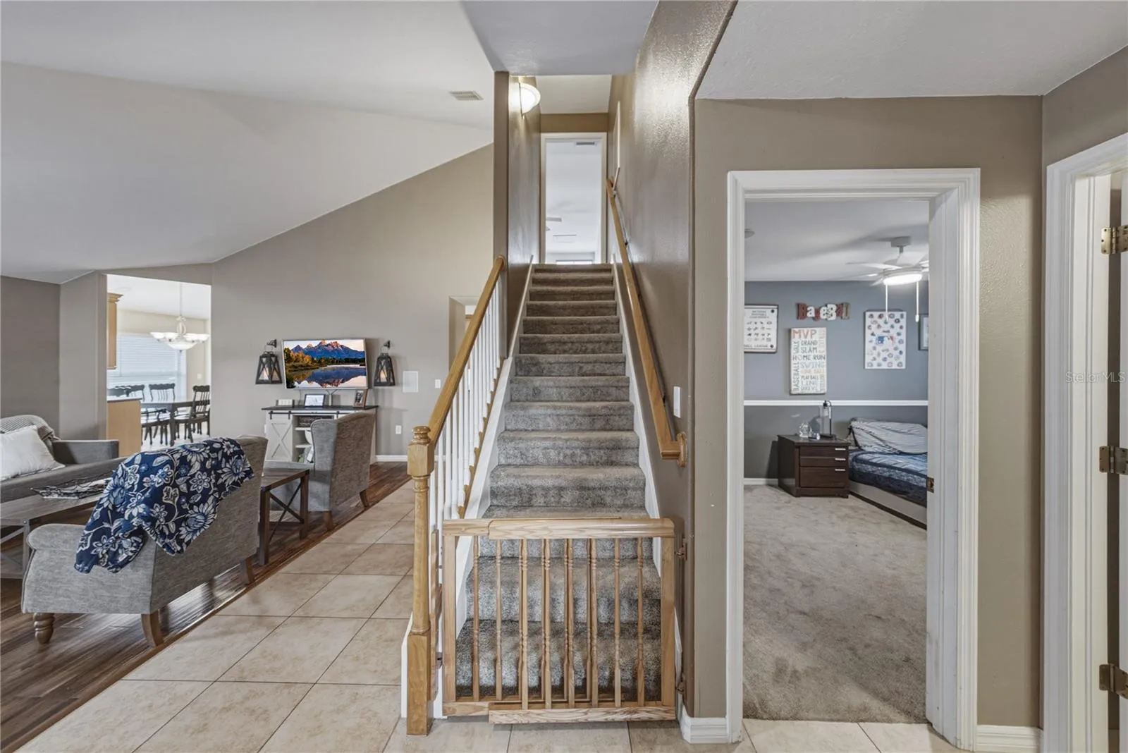 View from foyer
