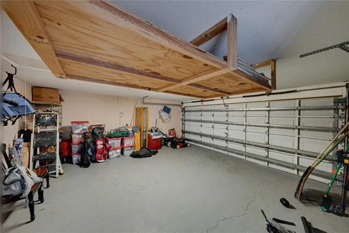 Two car detached garage