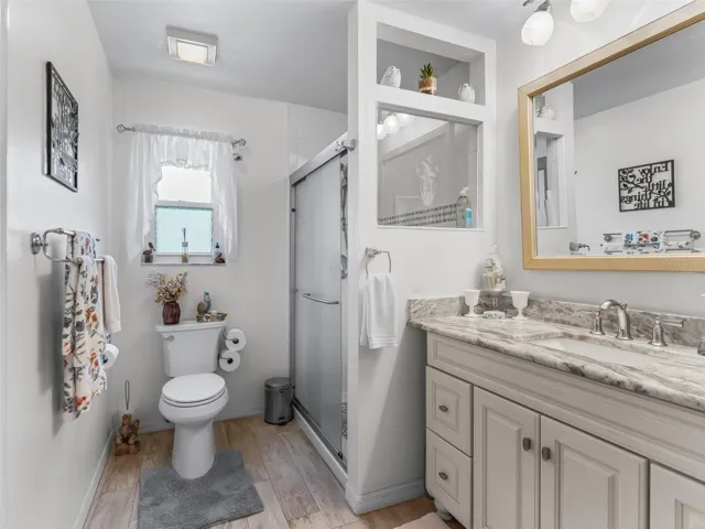 UPDATED PRIMARY BATHROOM