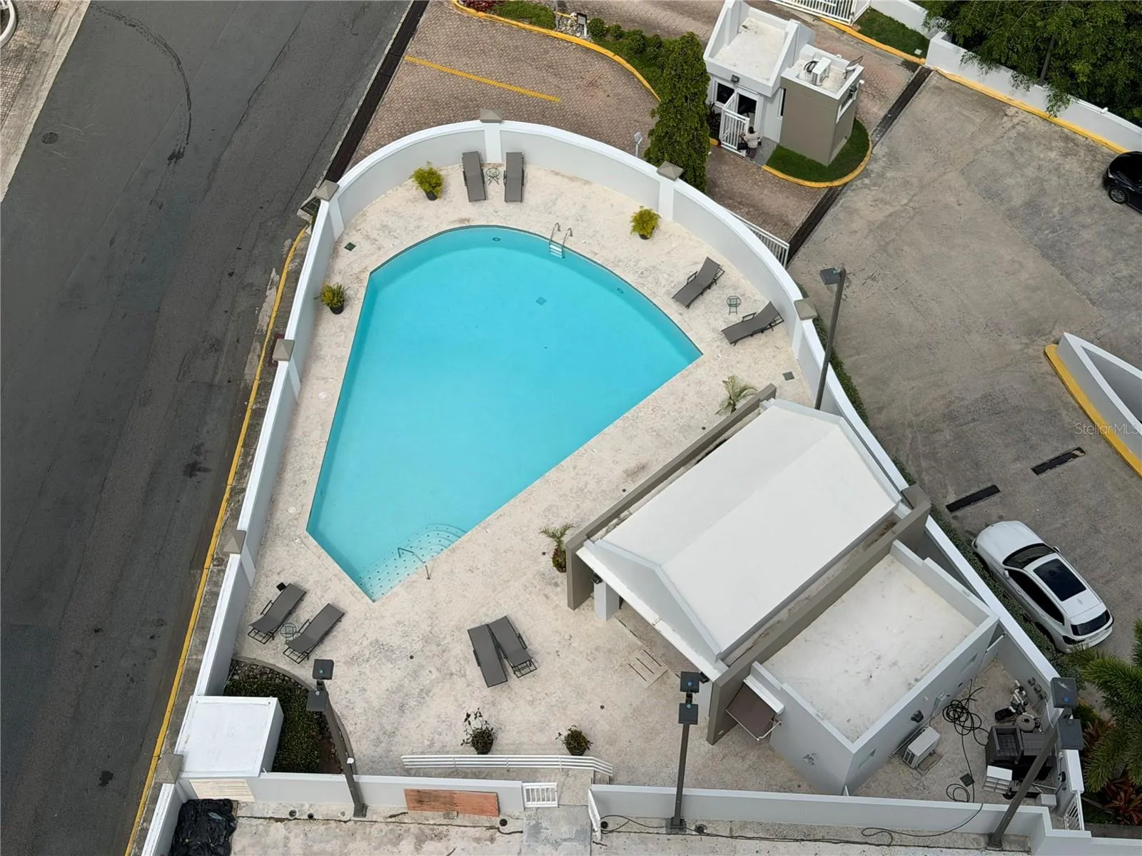 Pool from Above