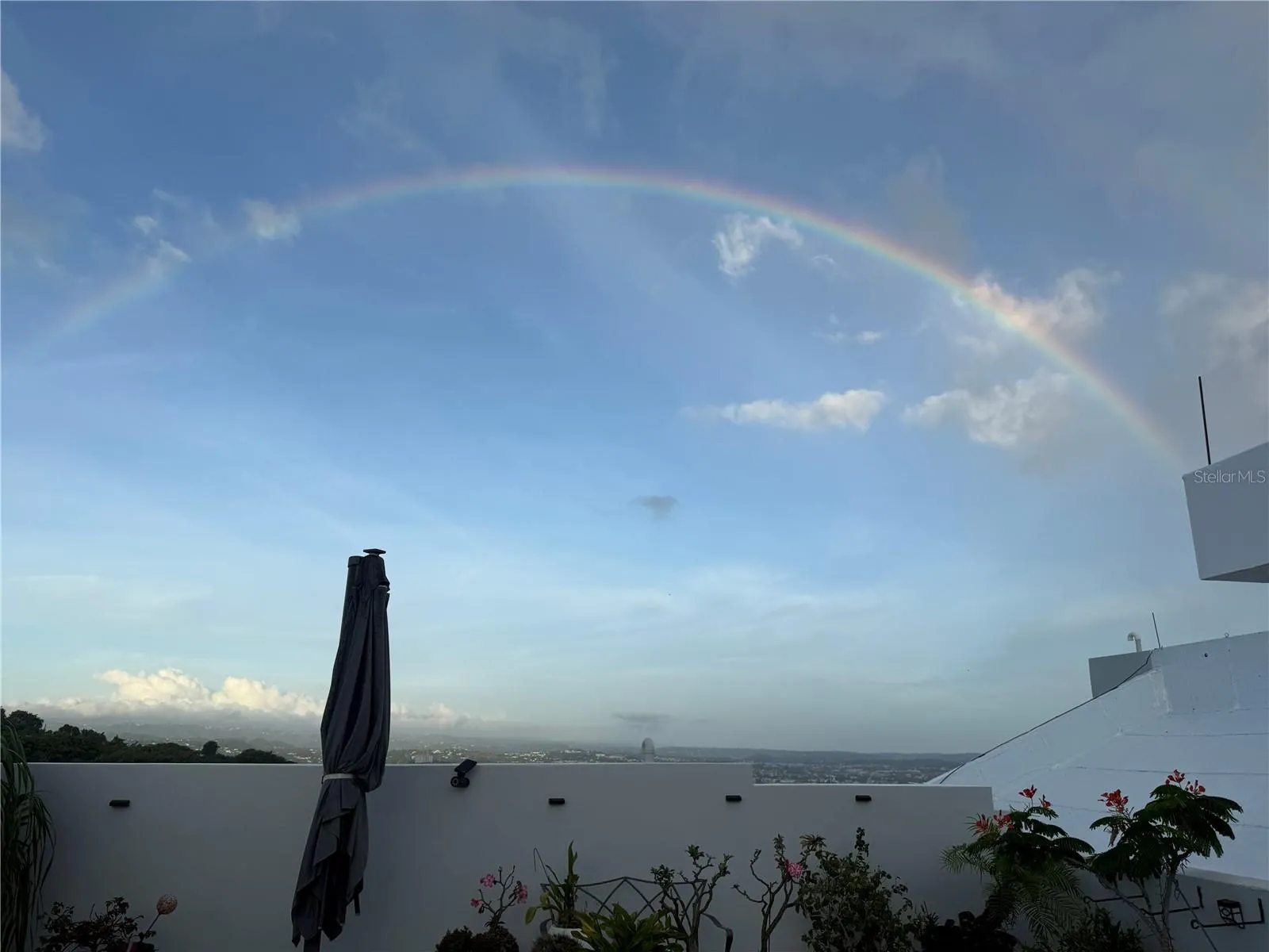 Rainbow from Terrace