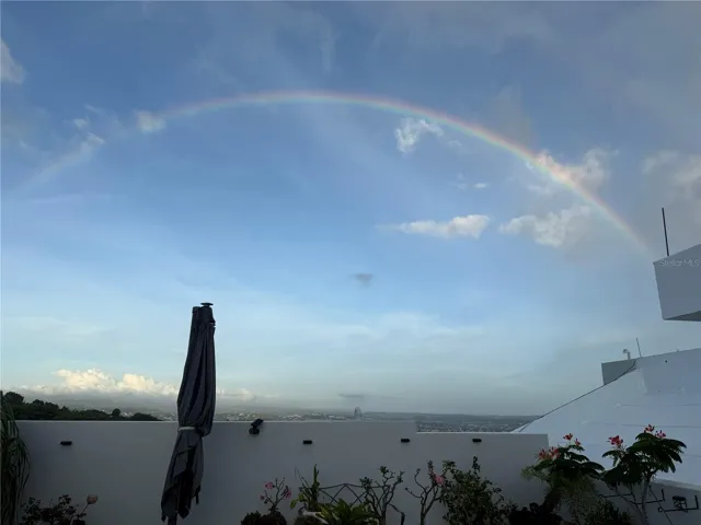 Rainbow from Terrace
