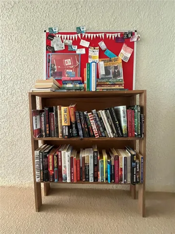 Community Bulletin Board & Library