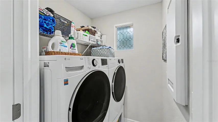 Upstairs laundry for your convenience (washer and dryer convey)